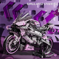 Cyberpunk Racing Superbike Building Set (1920 Pcs)