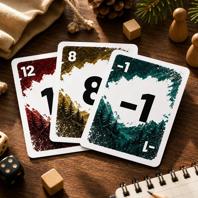 Lowquest Strategic Number Card Game