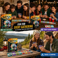 Skyvo Strategic Number Card Game