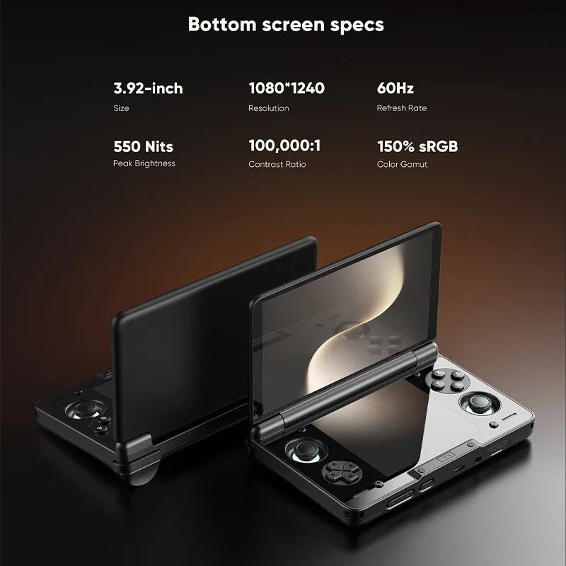 AYN Thor Dual OLED Screen Clamshell Gaming Console