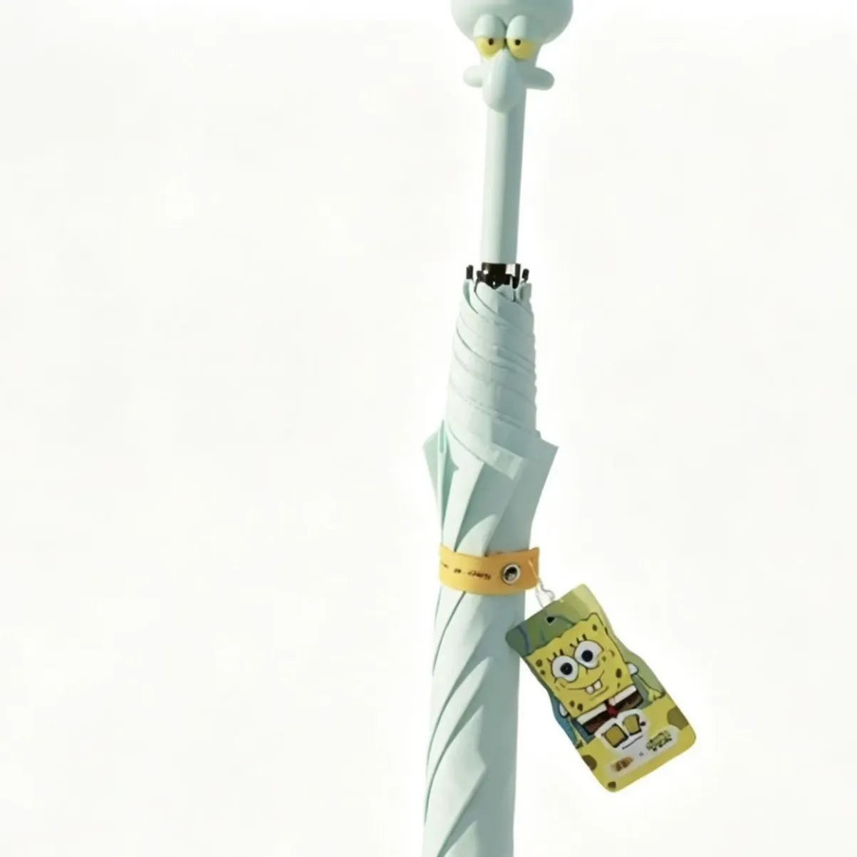 Spongebob Squidward Handle Long Stick Umbrella