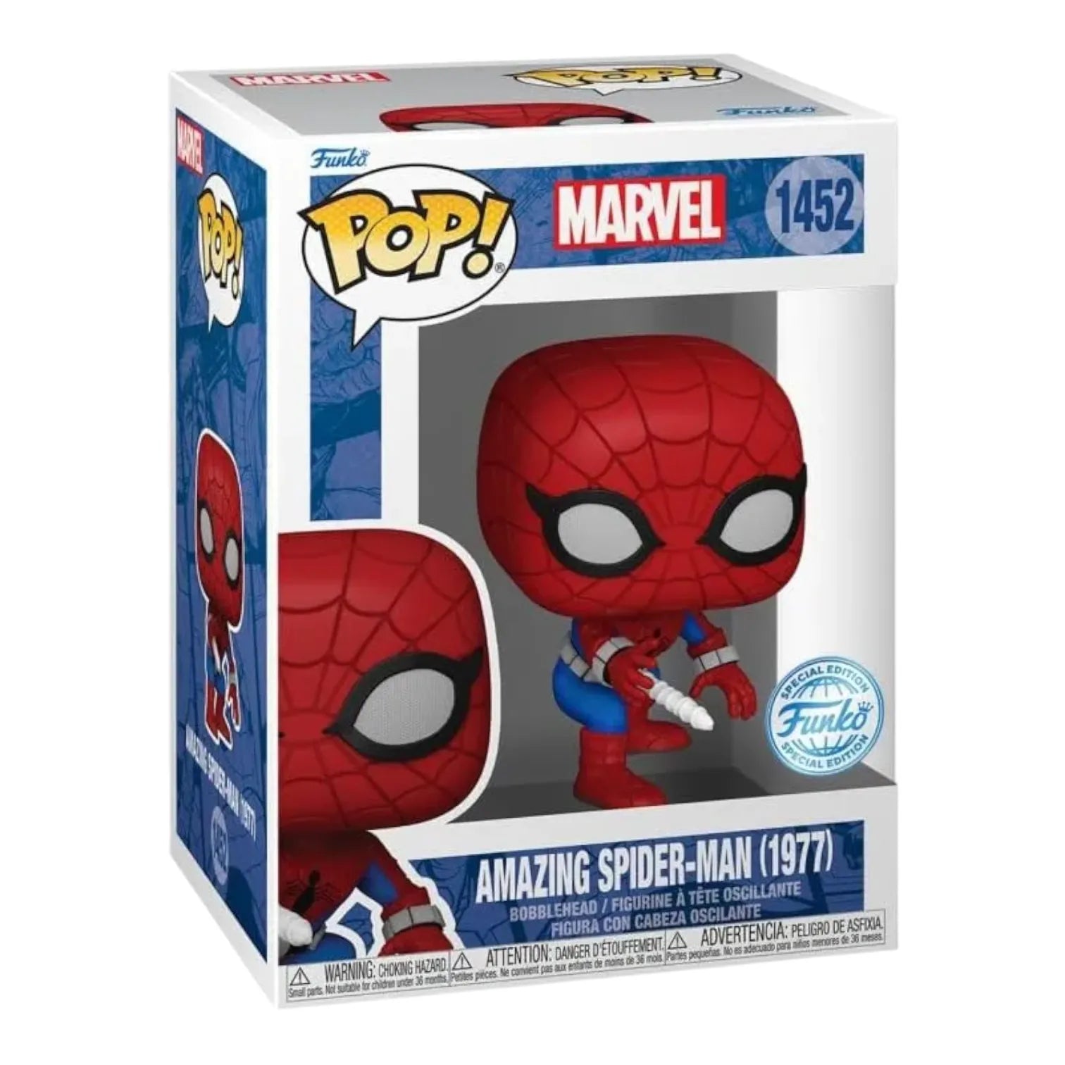 Funko Pop Marvel Amazing Spiderman 1977 Figure