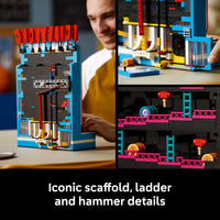 Donkey Kong 72051 Arcade Cabinet Building Set (1367 Pcs)