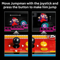 Donkey Kong 72051 Arcade Cabinet Building Set (1367 Pcs)