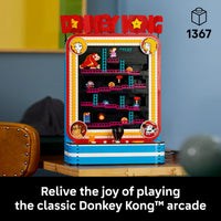 Donkey Kong 72051 Arcade Cabinet Building Set (1367 Pcs)