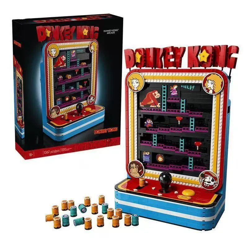 Donkey Kong 72051 Arcade Cabinet Building Set (1367 Pcs)