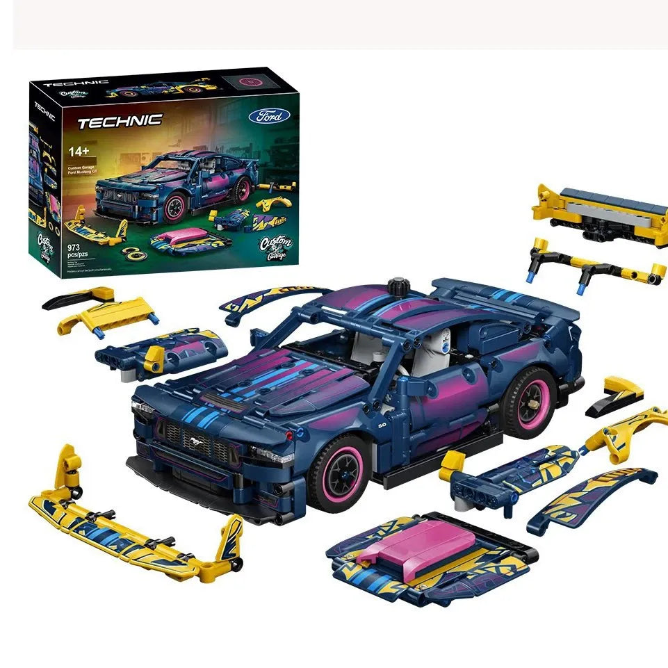 Technic 42236 Custom Ford Mustang GT Building Set (973 Pcs)
