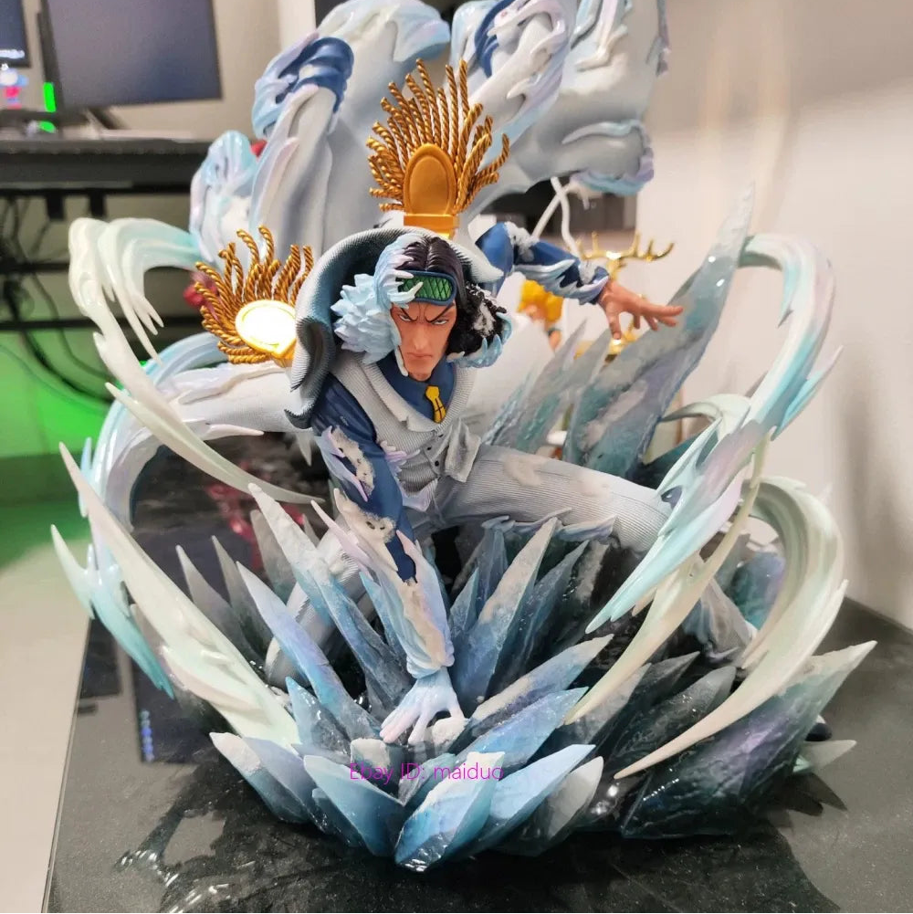 One Piece Kuzan Aokiji Glaciation Attack Statue (25 cm)