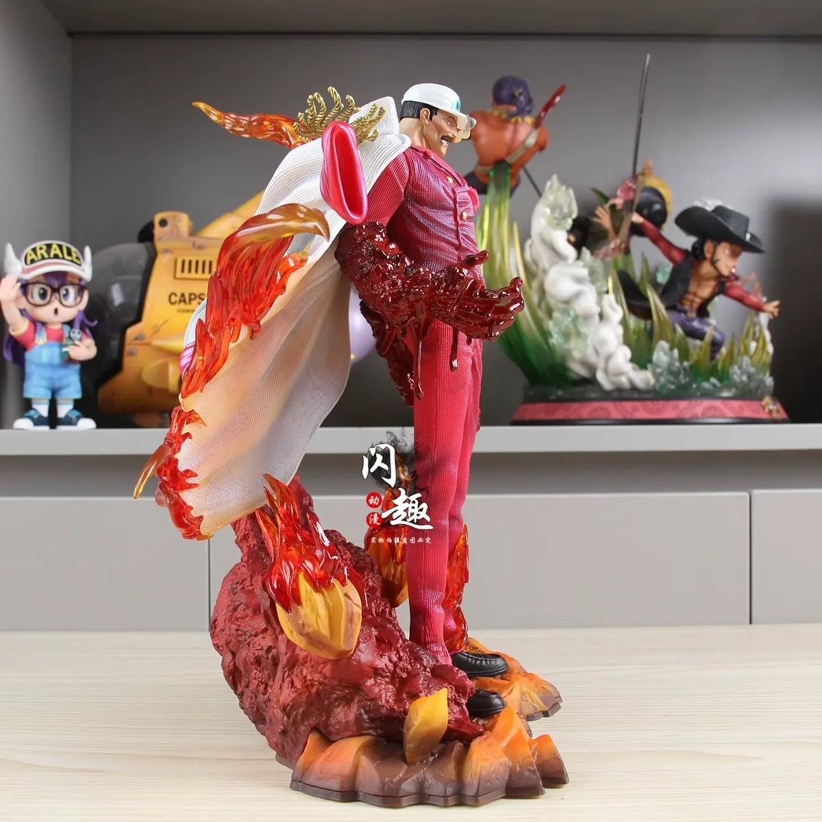 One Piece Sakazuki Akainu Magma Eruption Statue (25 cm)