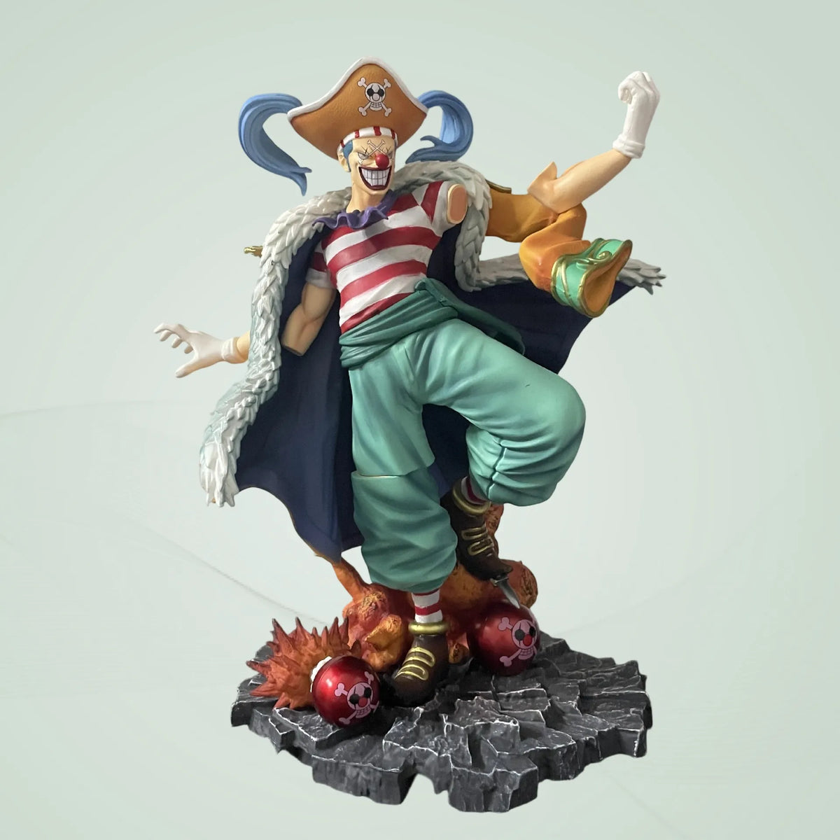 One Piece Buggy the Clown Split Attack Statue (25 cm)