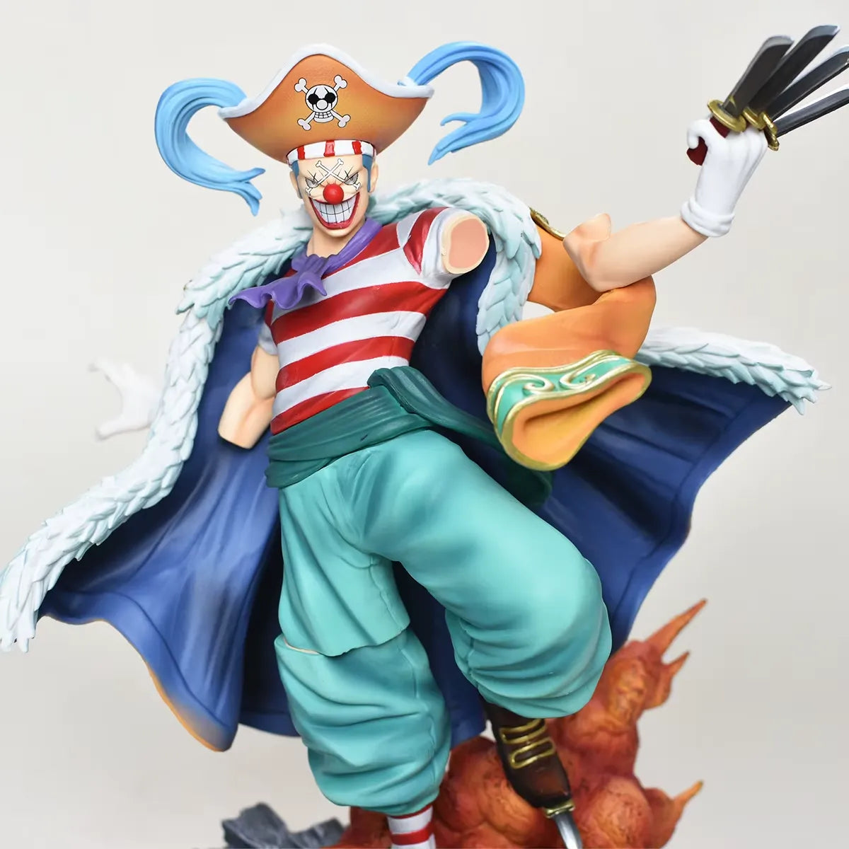 One Piece Buggy the Clown Split Attack Statue (25 cm)