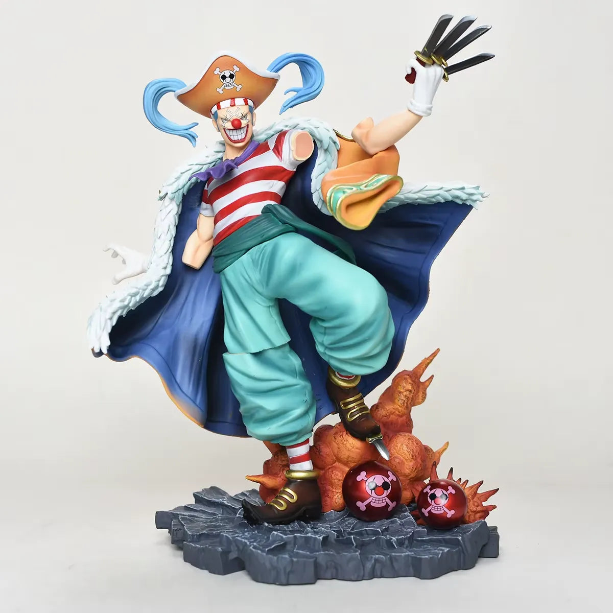 One Piece Buggy the Clown Split Attack Statue (25 cm)