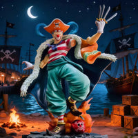 One Piece Buggy the Clown Split Attack Statue (25 cm)