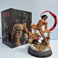 AoT Eren Yeager Titan Battle Statue (29 cm)