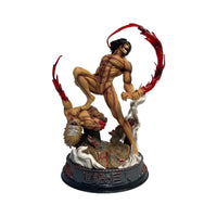 AoT Eren Yeager Titan Battle Statue (29 cm)