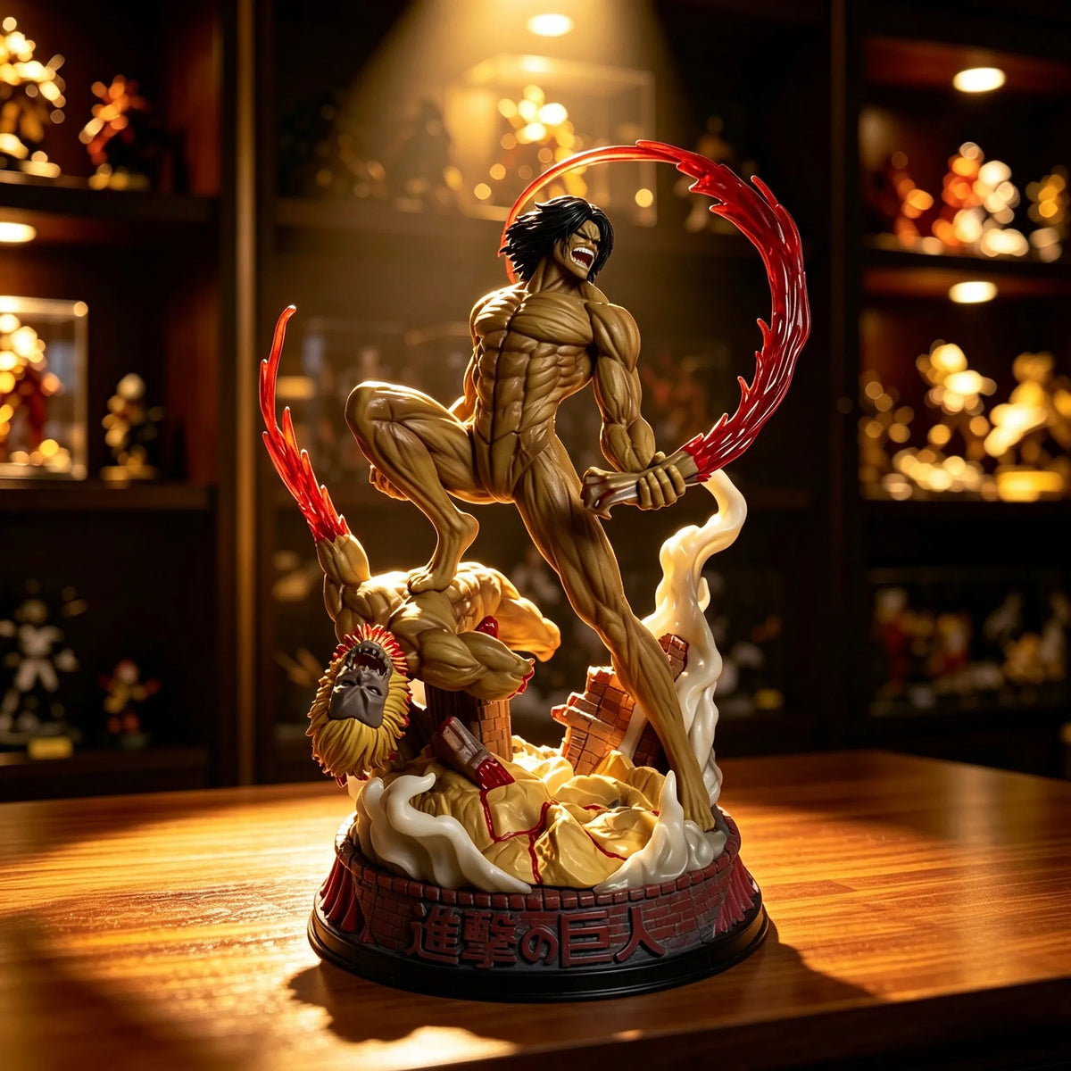 AoT Eren Yeager Titan Battle Statue (29 cm)