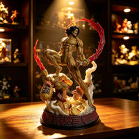 AoT Eren Yeager Titan Battle Statue (29 cm)
