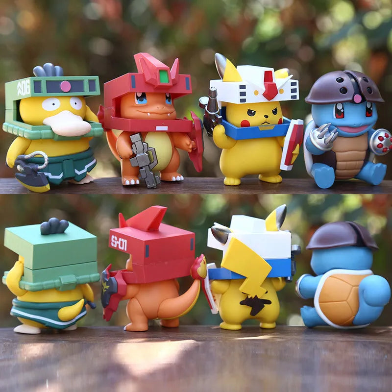 Pokemon Mecha Armor Cosplay Series Blind Box Figure