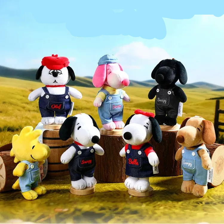 Peanuts Snoopy and Friends Denim Overalls Blind Box