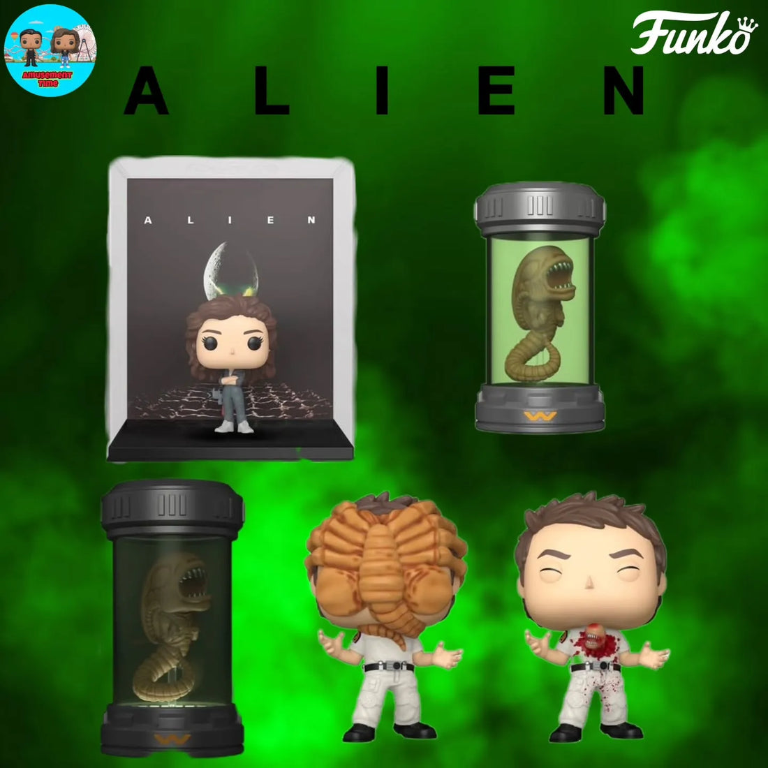 Funko Pop! Alien and MGS Vinyl Figures