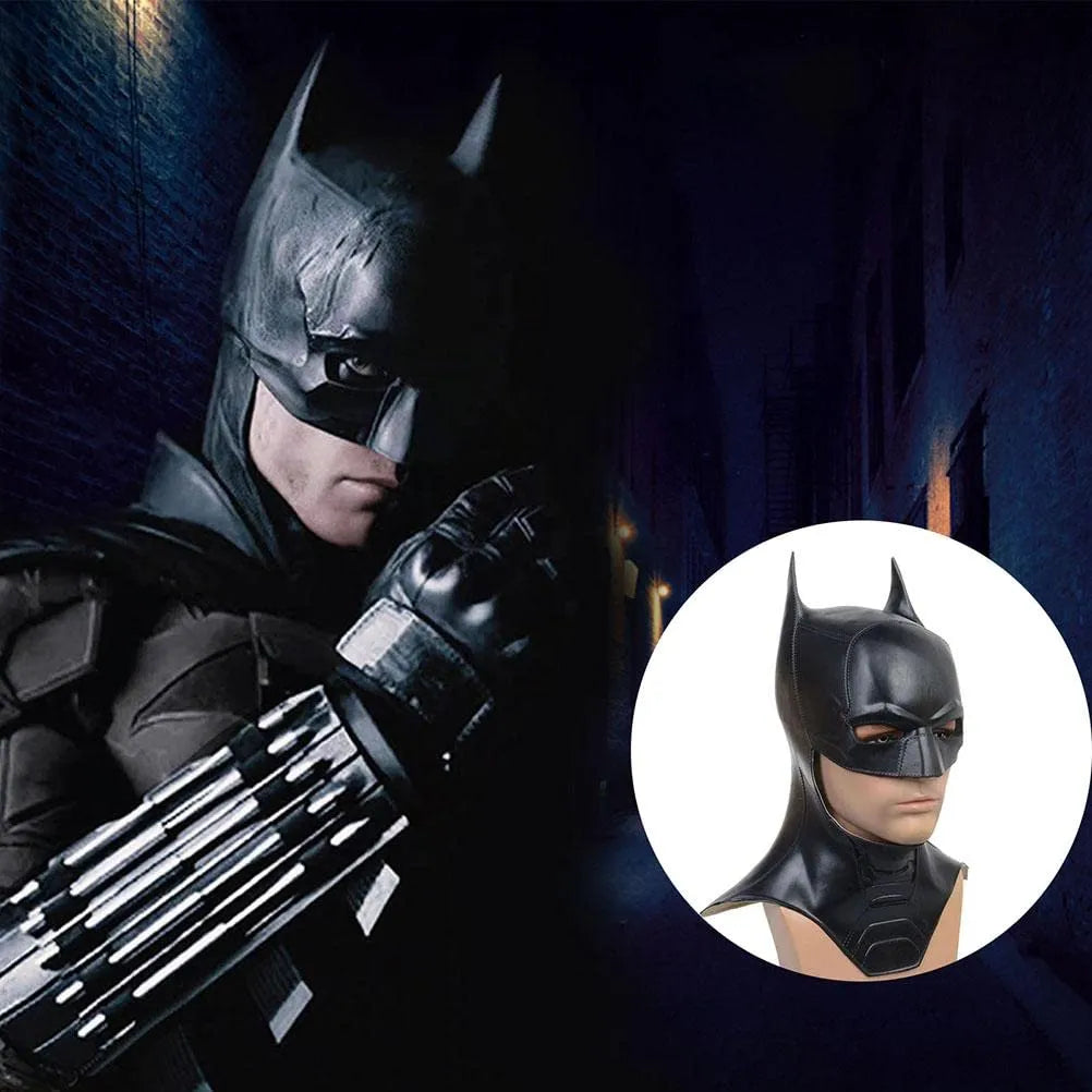 Batman Wearable Cosplay Cowl Neck Armor Mask