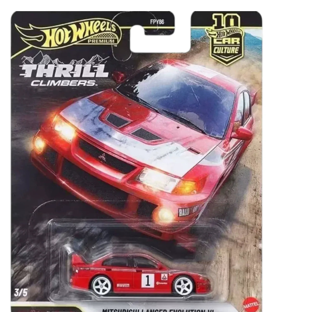 Hot Wheels Thrill Climbers Q-Batch Diecast Vehicle (Set of 5)
