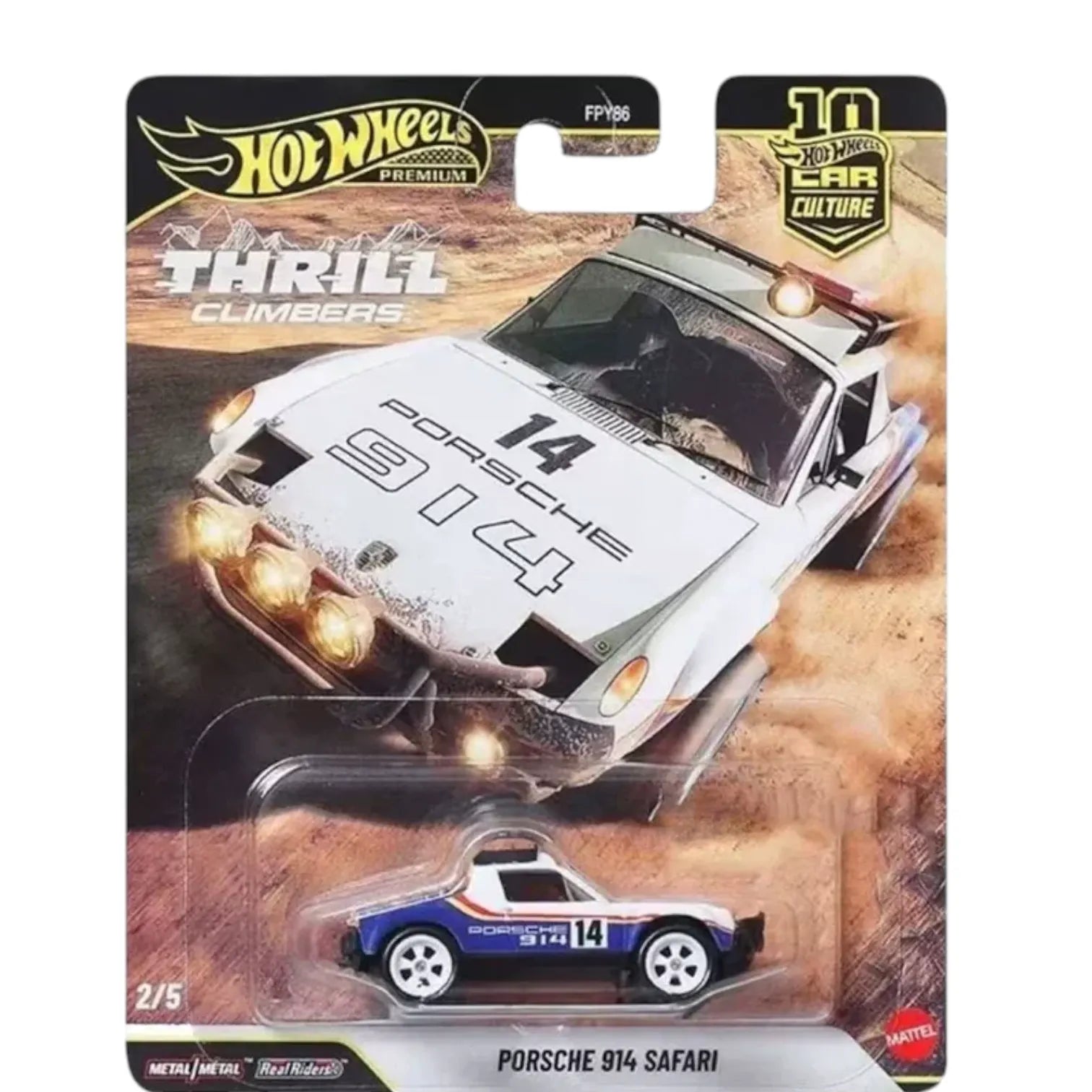 Hot Wheels Thrill Climbers Q-Batch Diecast Vehicle (Set of 5)