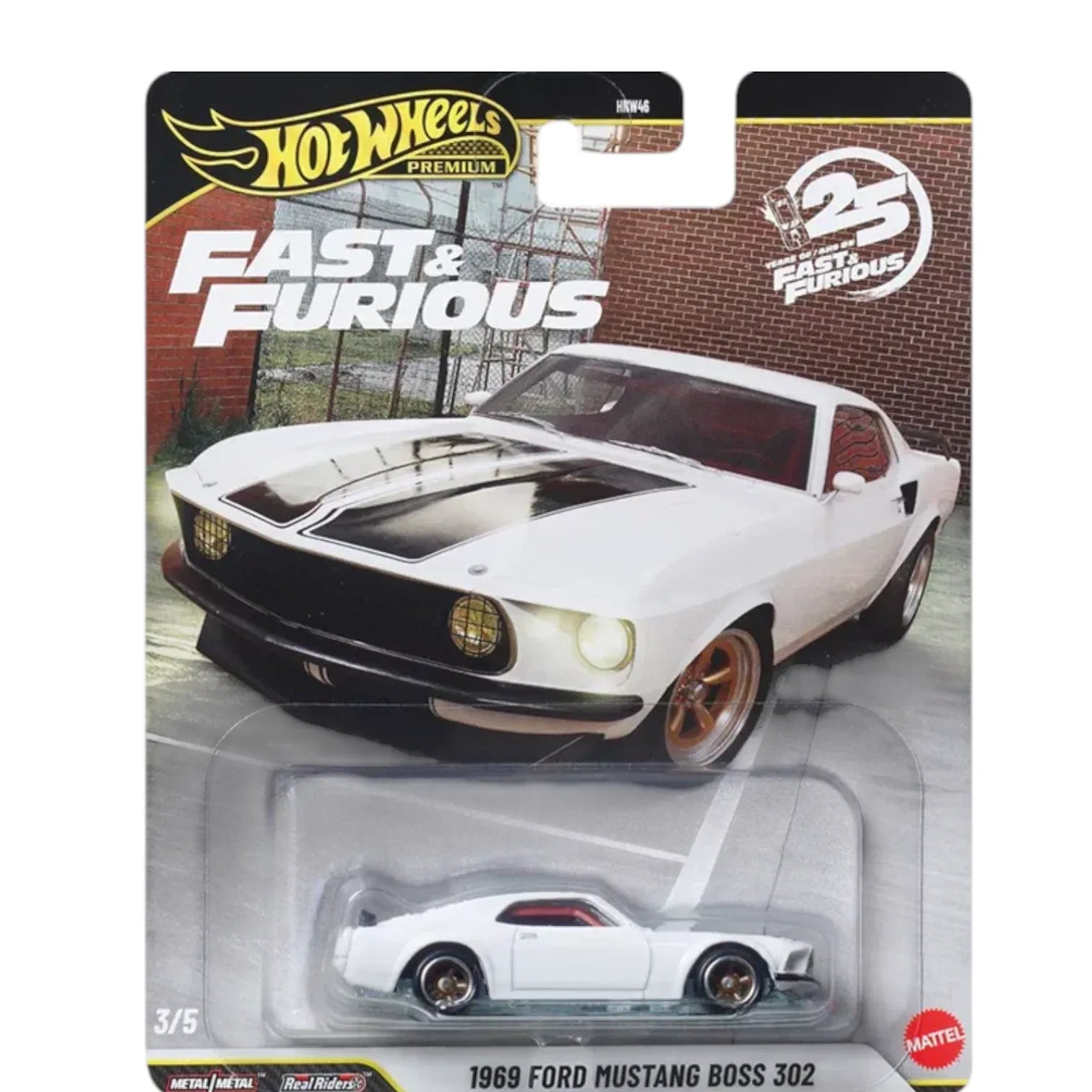 Hot Wheels Fast & Furious N-Batch Diecast Vehicle (Set of 5)