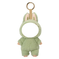 Custom Face Photo Labubu Plush Keychain