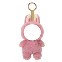 Custom Face Photo Labubu Plush Keychain