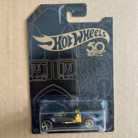 Hot Wheels 50th Anniversary Black and Gold Diecast Collection