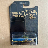 Hot Wheels 50th Anniversary Black and Gold Diecast Collection