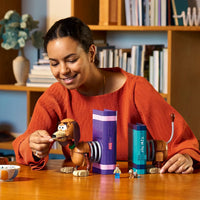 DZNY 43301 Slinky Dog Bookends Building Set (1311 Pcs)