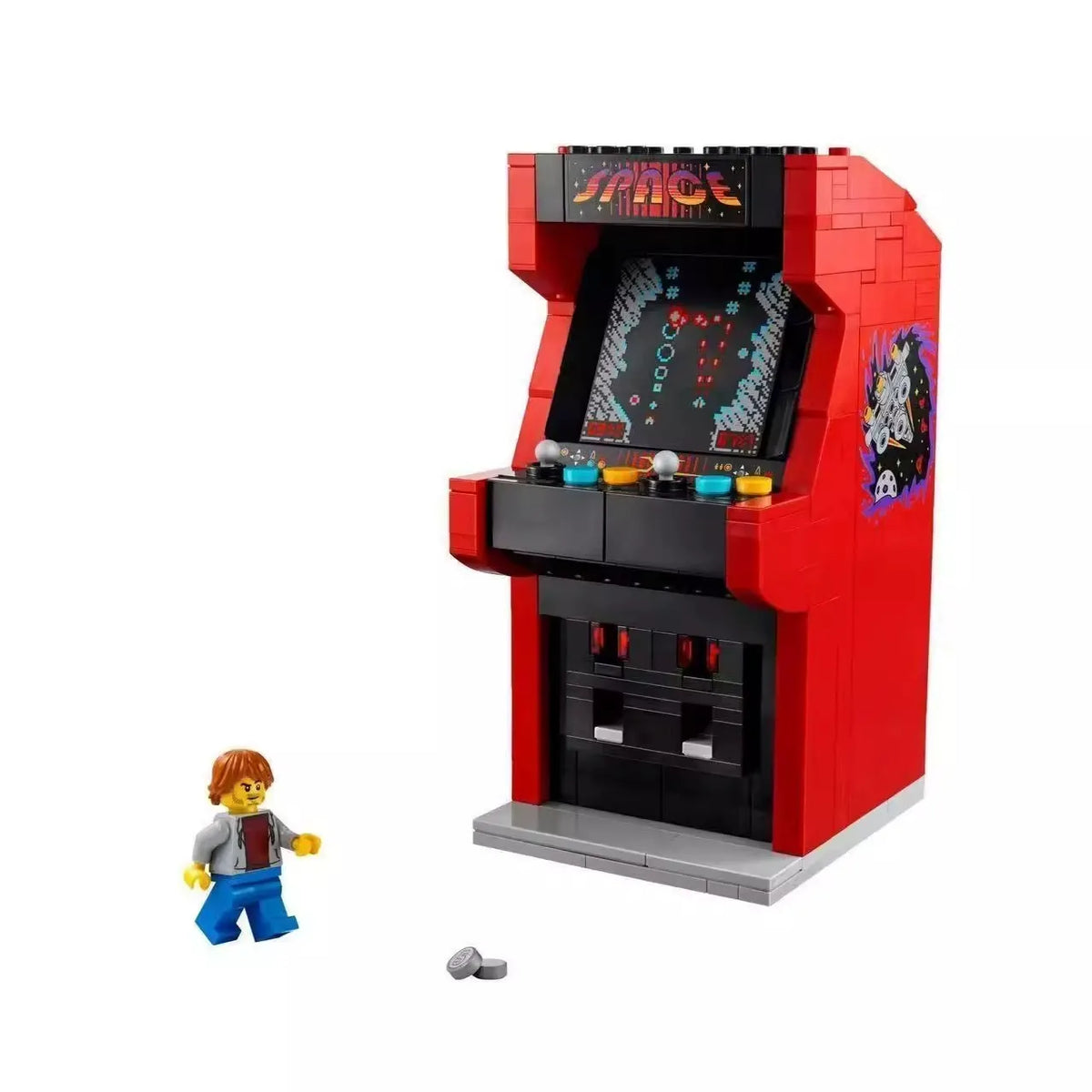 Retro Space Arcade Machine 40805 Building Set (468 Pcs)