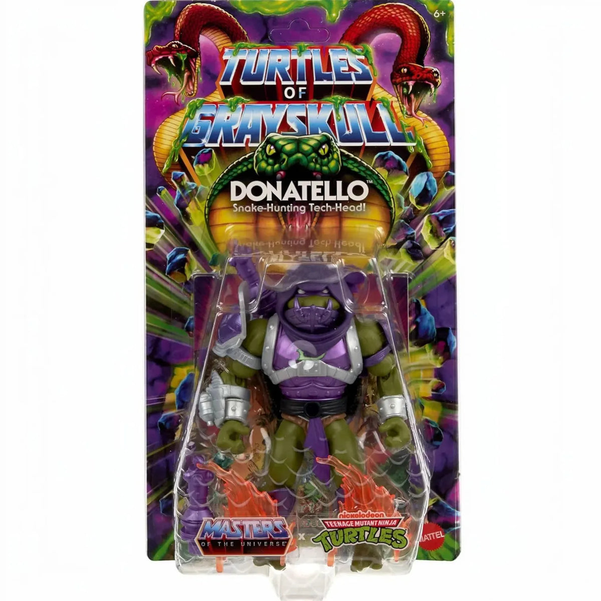 MOTU x TMNT Turtles of Grayskull Donatello Action Figure