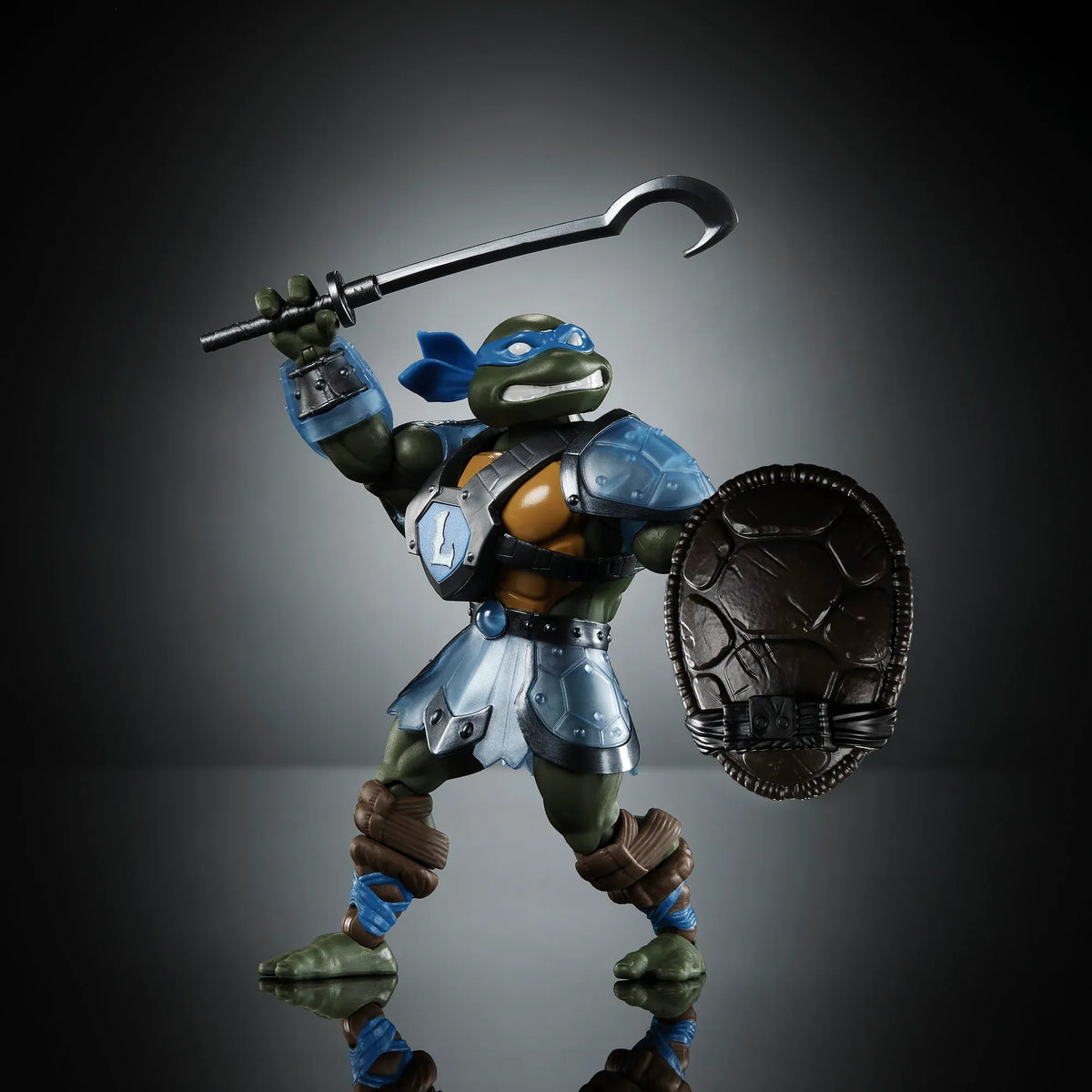 MOTU x TMNT Turtles of Grayskull Leonardo Figure