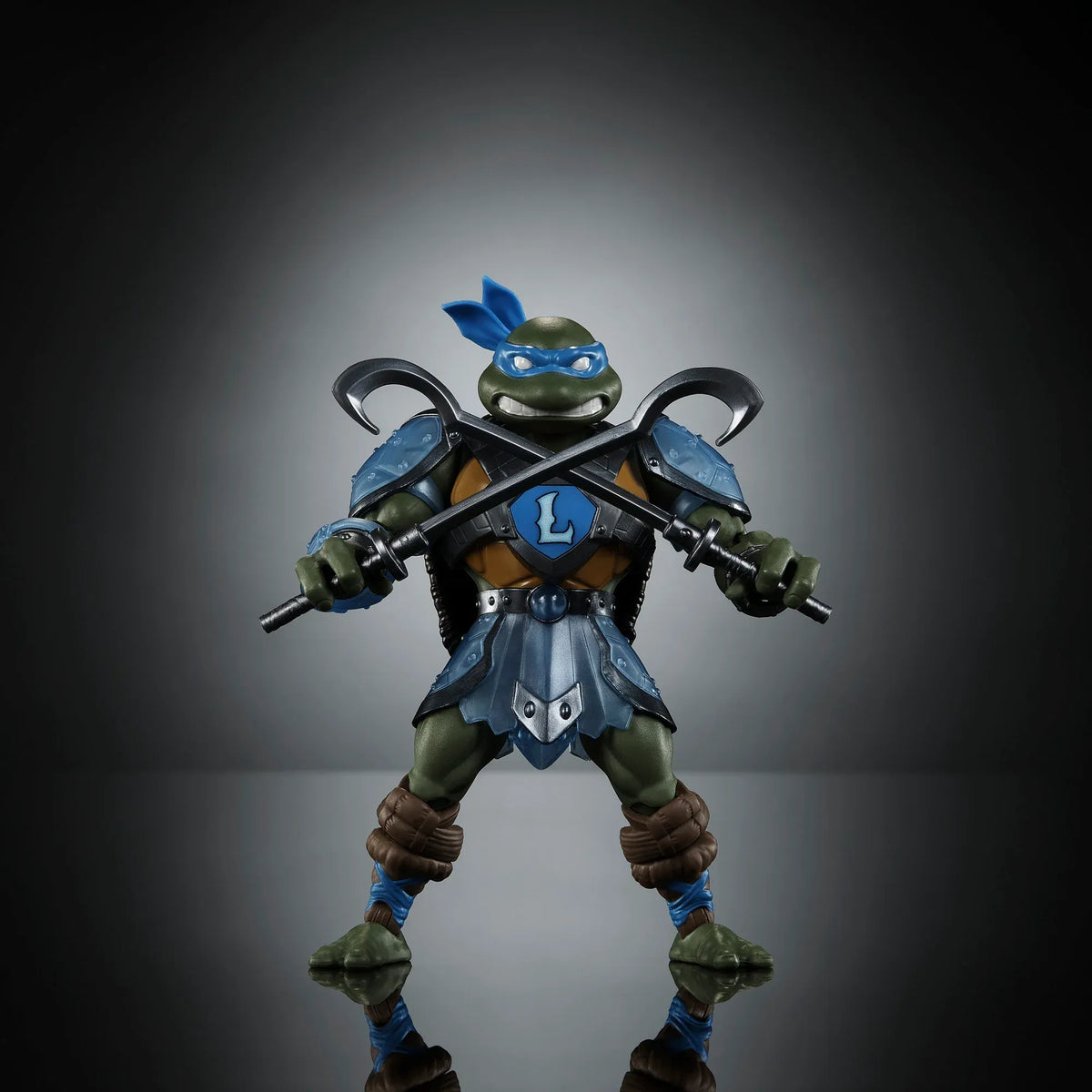MOTU x TMNT Turtles of Grayskull Leonardo Figure