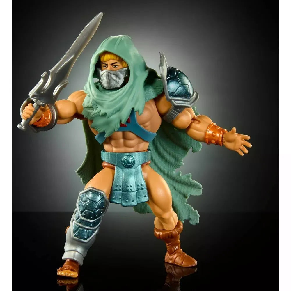 MOTU x TMNT Turtles of Grayskull Stealth Ninja He-Man Action Figure