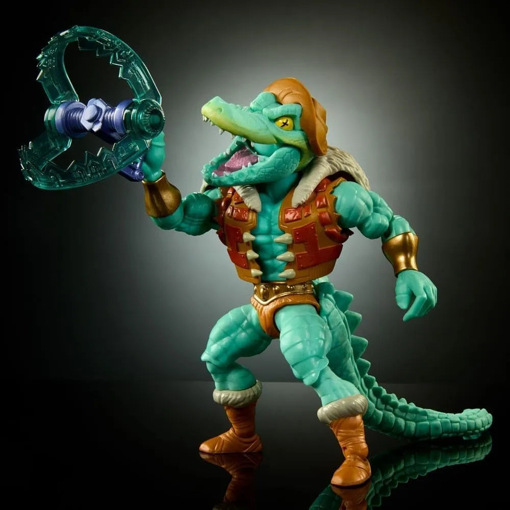 MOTU x TMNT Turtles of Grayskull Leatherhead Action Figure