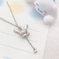 Cinnamoroll Floating Heart Lariat Pendant Necklace