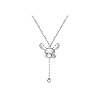 Cinnamoroll Floating Heart Lariat Pendant Necklace