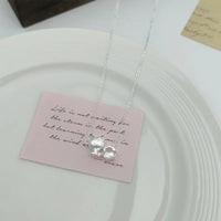 Hello Kitty Sparkling Solitaire Silver Pendant Necklace