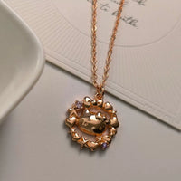 Hello Kitty Celestial Star and Heart Necklace