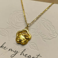 Sanrio Hello Kitty Auspicious Cloud Matte Necklace