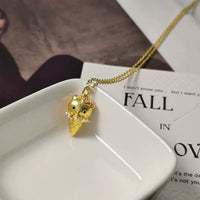 Sanrio Hello Kitty Ice Cream Cone Matte Necklace