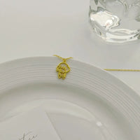 Sanrio Chiffon Fluffy Puppy Hollow Outline Necklace