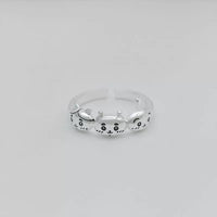 Chiikawa Trio Hachiware Silver Rings (Set of 2)