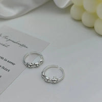 Chiikawa Trio Hachiware Silver Rings (Set of 2)