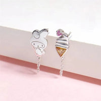 Sanrio x Story+ Cinnamoroll Milk and Ice Cream Drop Earrings