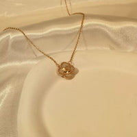 Sanrio Hello Kitty Lucky Four-Leaf Clover Pendant Necklace